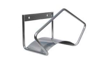 Wandschlauchhalter Edelstahl poliert