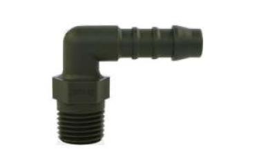 Schlauchwinkeltülle 1/4-08 Polyamid (PA6)