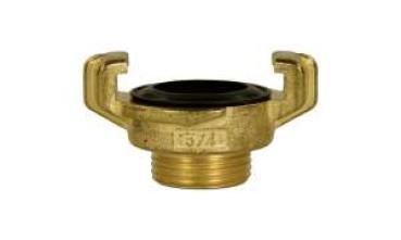 Kupplung 1/4"AG Messing