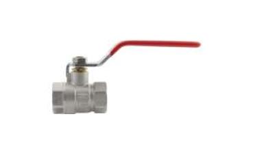 Kugelhahn 1/4"IG : 1/4"AG 25 Bar Messing