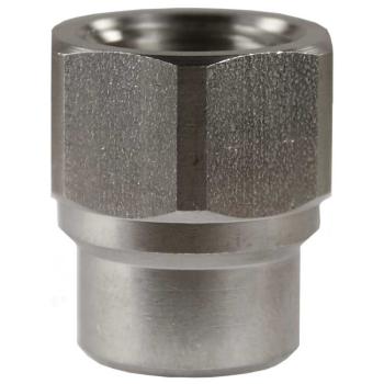 Muffe 3/8"IG-1/4"IG Edelstahl