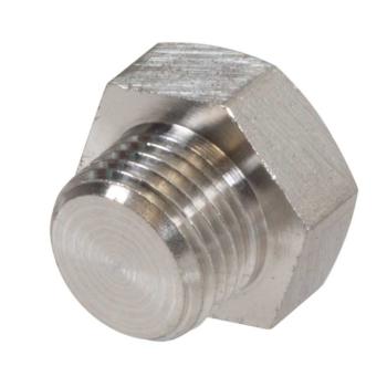 Preview: Stopfen 1/8"AG mit Außensechskant SW13 Edelstahl