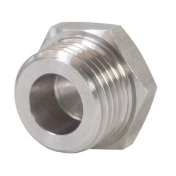 Preview: Stopfen 1/2"AG mit Aussensechskant SW24 Edelstahl