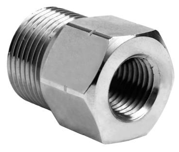 Verschraubung INOX 1/4"NPT AG - 1/4"IG