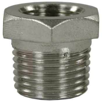 Red.Stück 1/8"IG : 1/4"AG Edelstahl