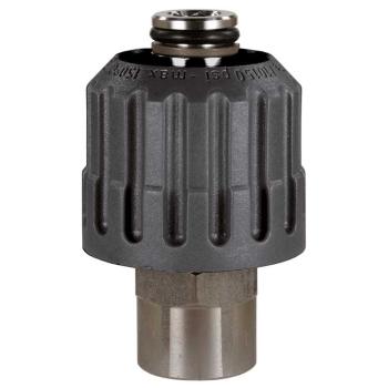 Handverschraubung 24:3/8IG VA/schwarz