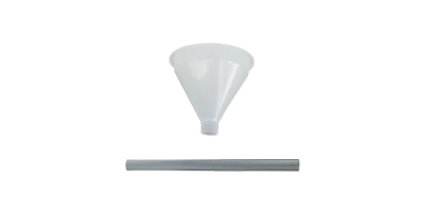 Trichter + 5 Schutzkappen