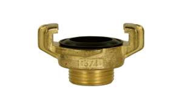 Kupplung 1/4"AG Messing