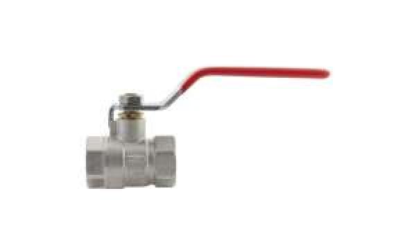 Kugelhahn 1/4"IG : 1/4"AG 25 Bar Messing