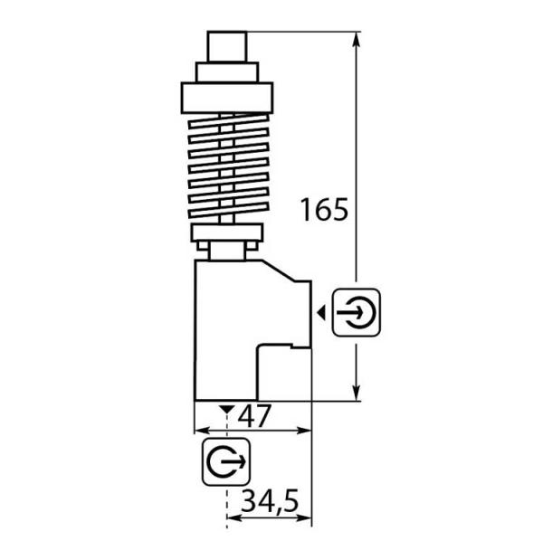 Druckbegrenzungsventil ST-230 700 bar 60°C