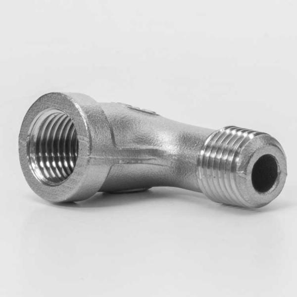 Winkel 1/4 IG-AG Edelstahl